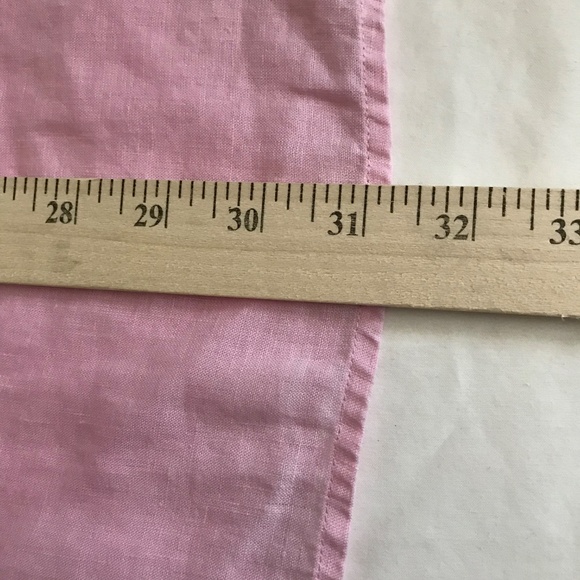 RALPH LAUREN Linen Tunic Long Sleeve Pink Women’s Plus Size 3X - Picture 10 of 12